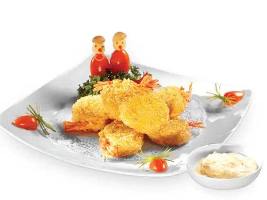 Ăn ngon với củ sen chiên tôm