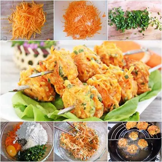 BÁNH CÀ RỐT CHIÊN VÀNG ĂN NGON KHÔNG NGÁN