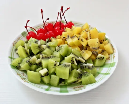 thái nhỏ trái cây