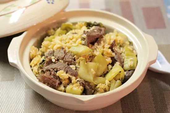 Bí quyết làm cơm rang dưa bò thơm ngon