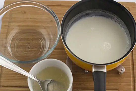 Nguyên liệu làm chè khúc bạch