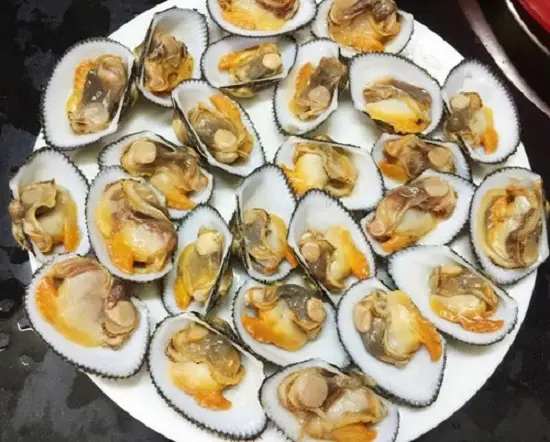 Các làm sò nướng mỡ hành 4