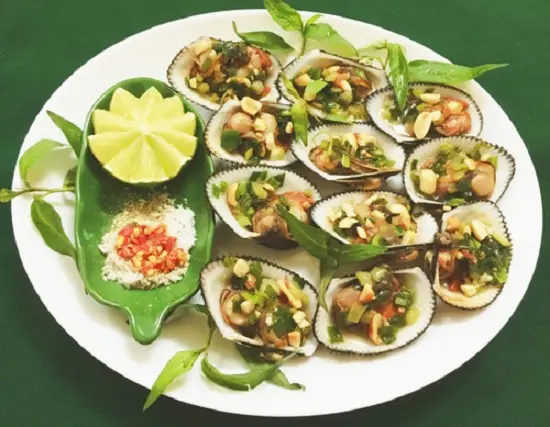 Các làm sò nướng mỡ hành 7