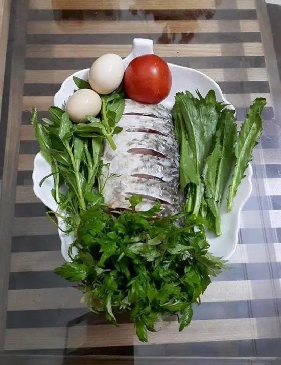 cách hấp cá chép nguyên liệu