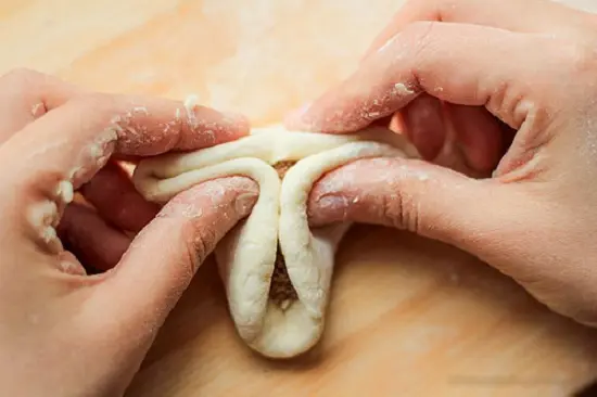 Nặn bánh - Cách làm bánh bao