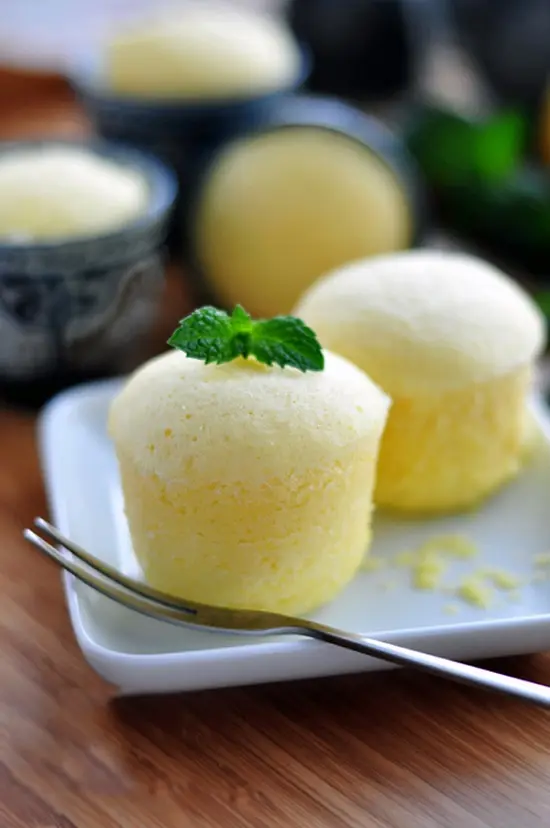 bánh cupcake hương chanh thơm mát