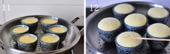 hấp bánh cupcake