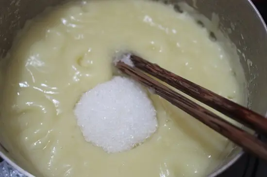 sên đậu xanh - cách làm bánh dẻo