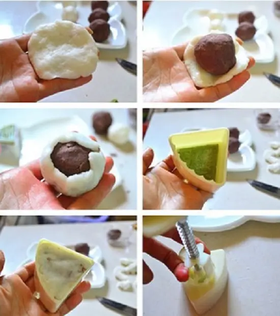 tạo hình phần cốt bánh