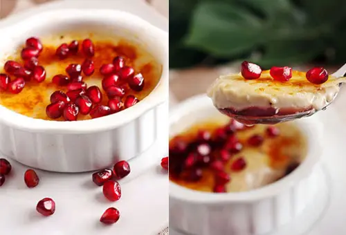 Cách làm bánh Flan hương lựu