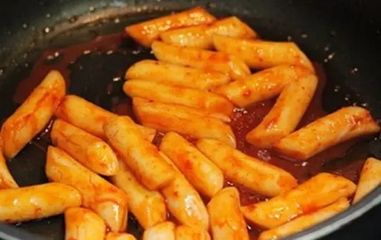 chiên bánh gạo