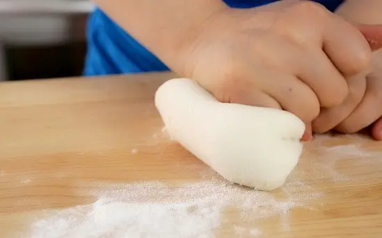 Cách làm bánh gạo chiên nhân đậu xanh 5