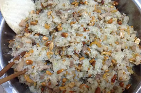 nhân bánh