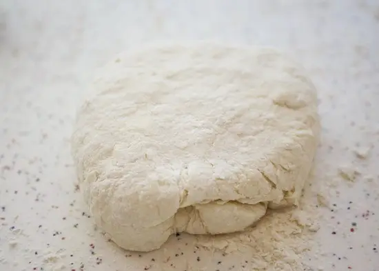 khối bột bánh mịn mềm