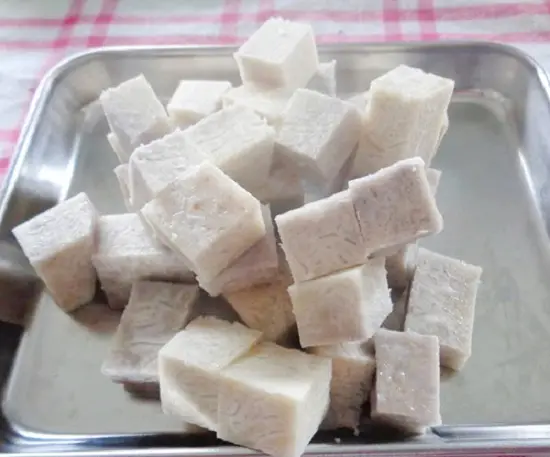 khoai môn chín