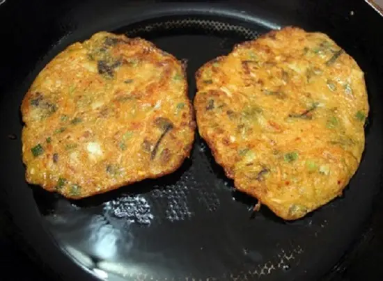 bánh chín đều hai mặt