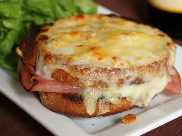 Cách làm bánh mì Croque Monsieur kiểu Pháp 2