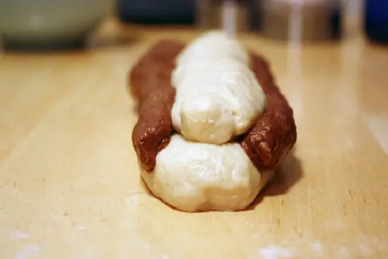 Cách làm bánh mì gấu Panda siêu đáng yêu 3