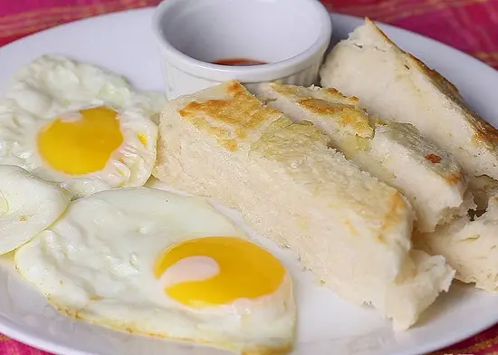 bánh mì nướng bằng nồi cơm điện thơm ngon