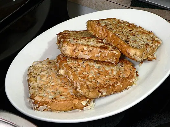 Cách làm bánh mì nướng dừa kiểu Pháp 12
