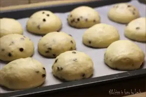 Cách làm bánh mì với sô cô la chip 4