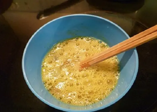 trứng đánh tan