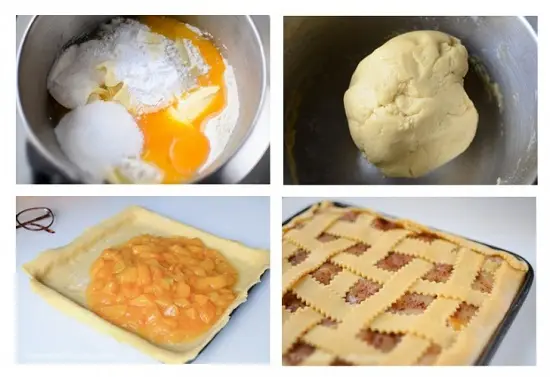 bánh pie trái cây cách làm