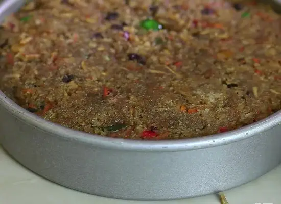 bánh pudding khi chín