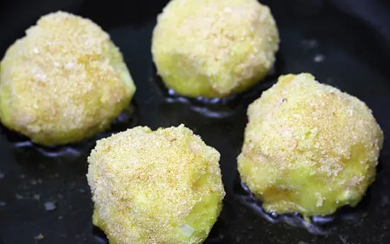 chiên bánh khoai tây