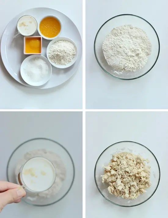 cách làm bánh rán nhân mứt 2