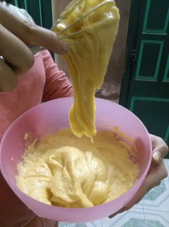 cách làm bánh rán nhân su kem làm nhân