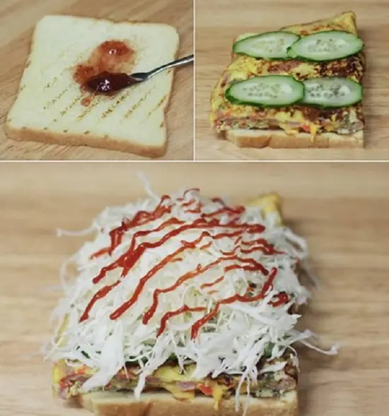 làm bánh sandwich