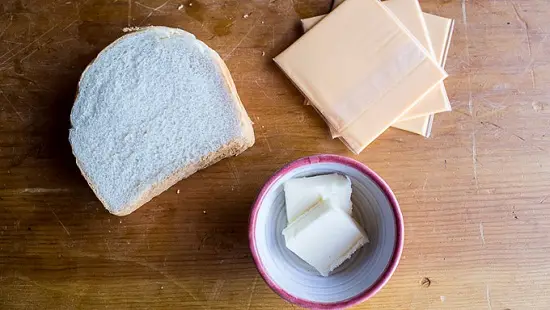cách làm bánh mì sandwich phô mai nướng 2
