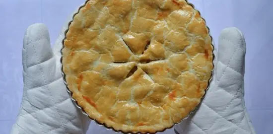 bánh táo chín