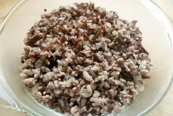 xào chín nhân bánh