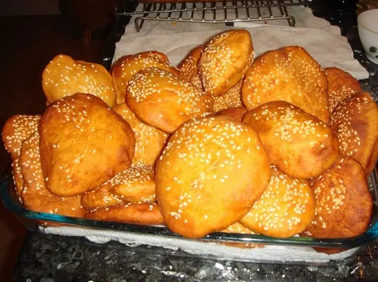 cách làm bánh tiêu rán bánh