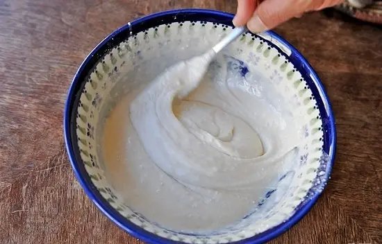bột bánh đặc, mịn