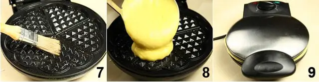 Cách làm bánh Waffle 4