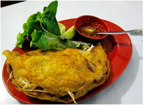 Cách làm bánh xèo giòn thơm ngon