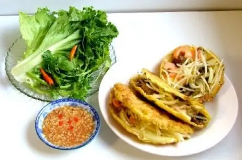 Cách làm bánh xèo miền Trung chính gốc