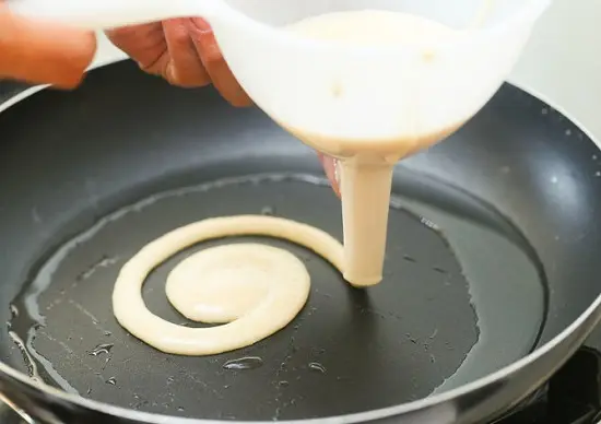 chiên bánh