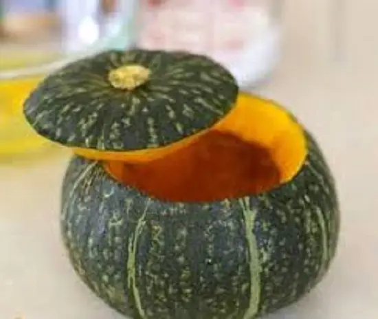 sơ chế quả bí