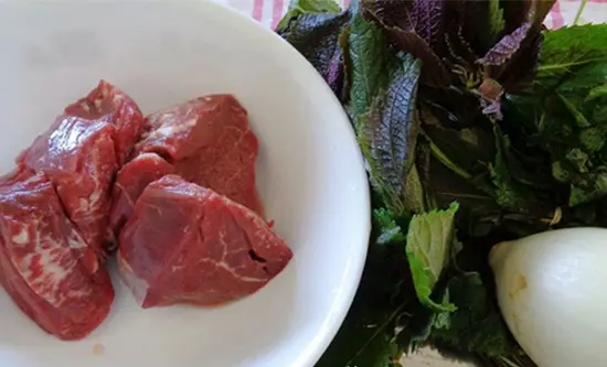 bò sốt me nguyên liệu