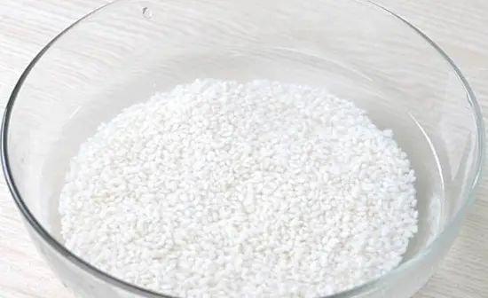 bò viên bọc xôi ngâm gạo