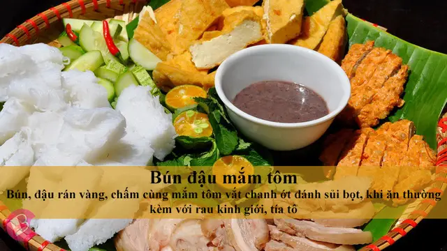 Cách làm bún đậu mắm tôm ngon như ngoài hàng