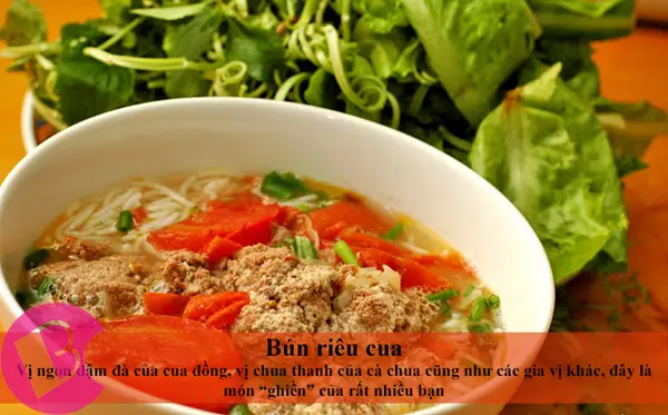 Cách làm bún riêu cua đồng ngon hết sảy