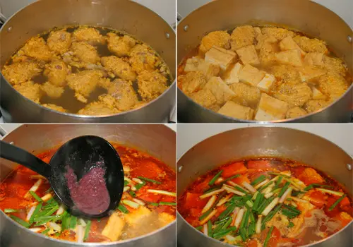 cach lam bun rieu oc