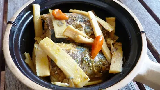 cá nục kho măng cách làm 1