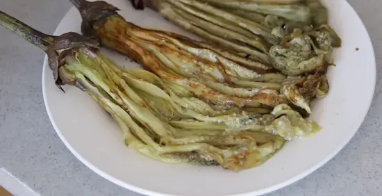 Cách làm cà tím nướng mỡ hành thơm ngon 7