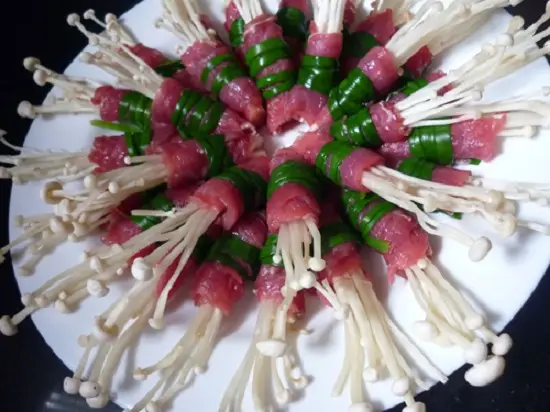 dùng hành cột lại